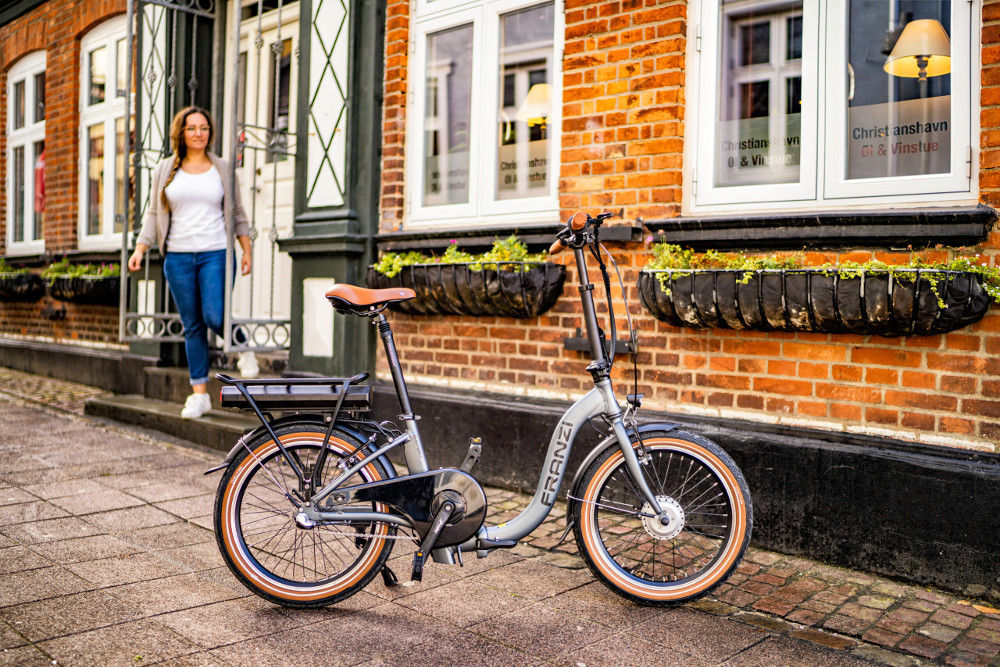 Składany rower elektryczny Blaupunkt FRANZI