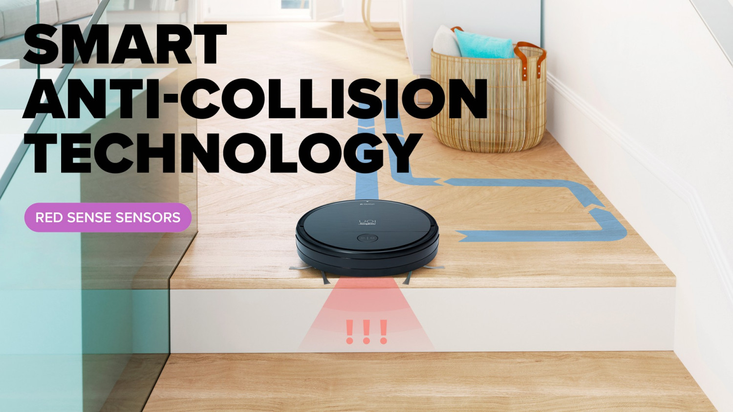 Unika przeszkód i upadków dzięki inteligentnej technologii Red SENSE