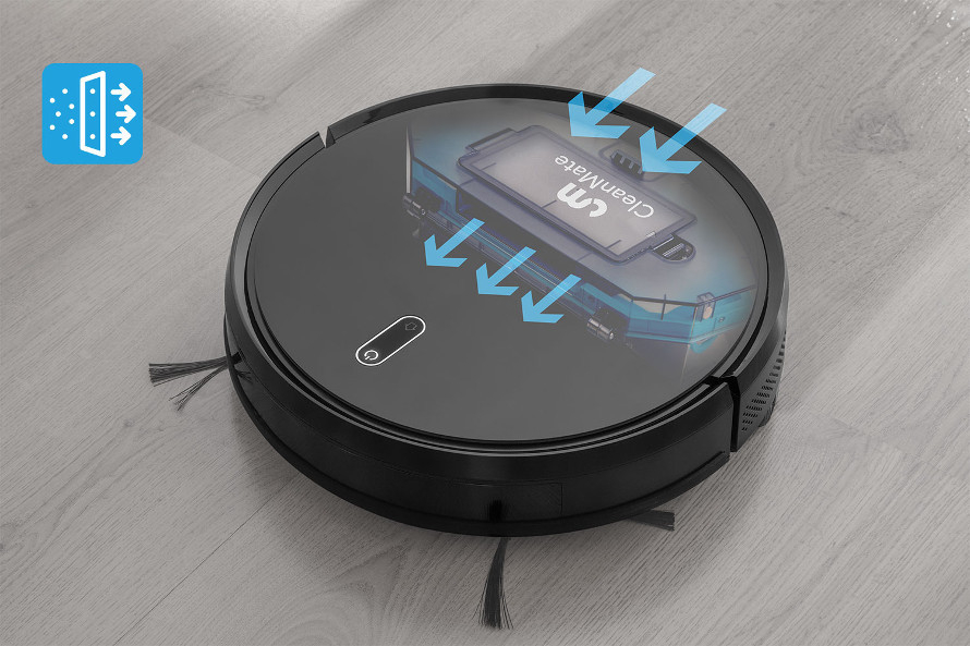 Trzystopniowa filtracja z filtrem HEPA