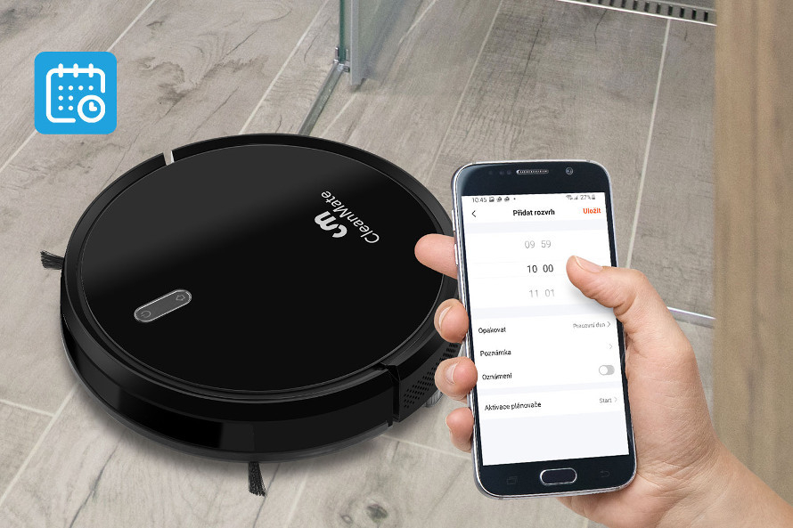 Funkcja planowania sprzątania