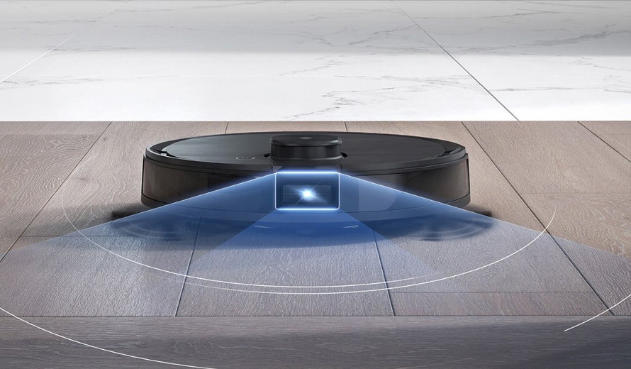 Kamera i laserowa nawigacja