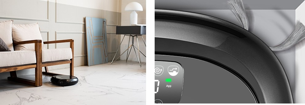 Technologia wykrywania przeszkód i czyszczenia w rogach