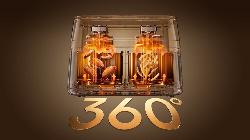 Cykloniczna cyrkulacja powietrza dla idealnie ugotowanych potraw