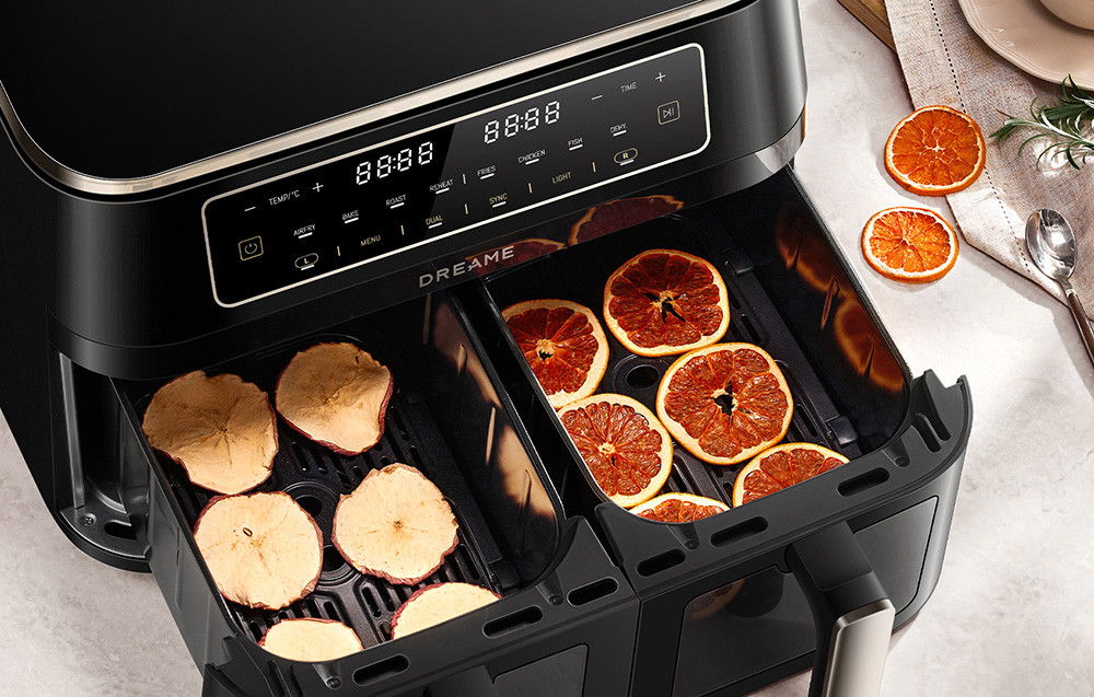 Tryb suszenia owoców dla zdrowych domowych smakołyków