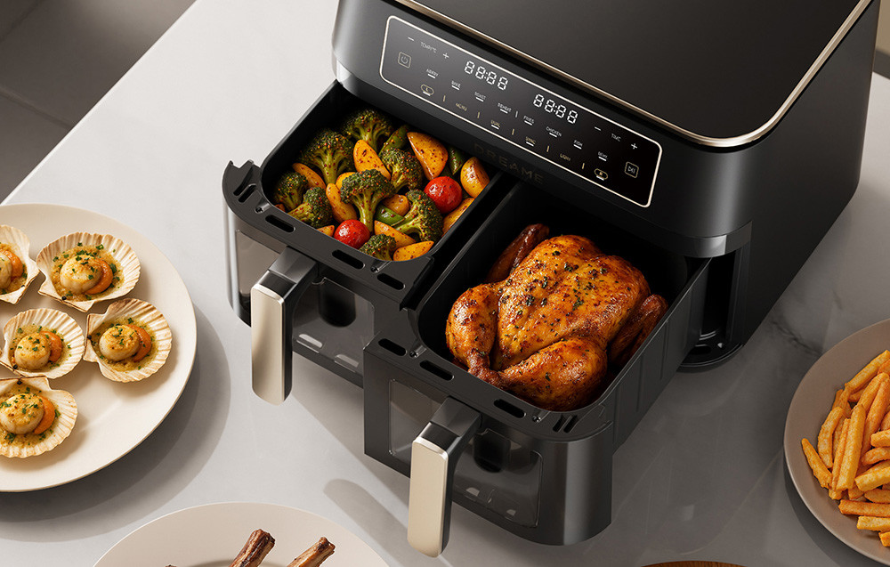 Intuicyjny ekran dotykowy z ośmioma zaprogramowanymi programami