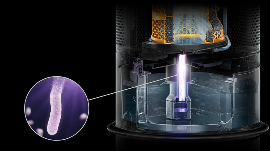 Wychwytuje gazy i ultradrobne cząsteczki