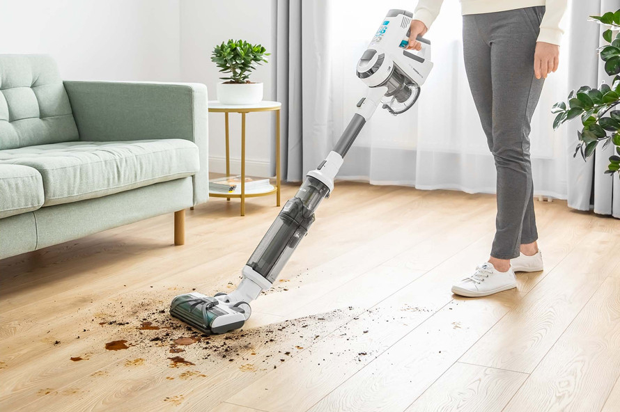 Przedstawiamy odkurzacz pionowy Sencor SVC 0825WH