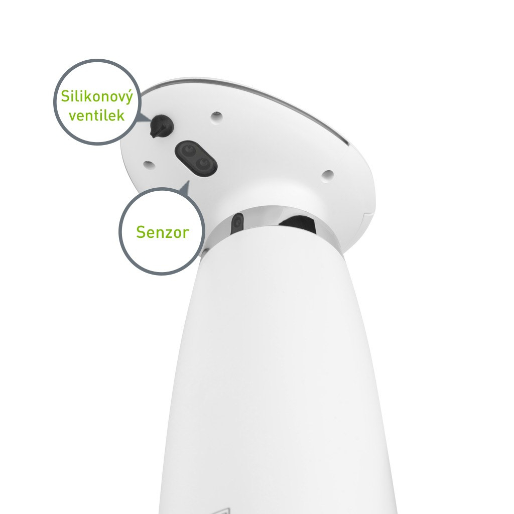 Precyzyjna praca czujnika podczerwieni, funkcja „No Drip”